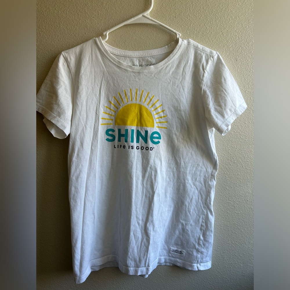 Life is Good 100% cotton tee shirt